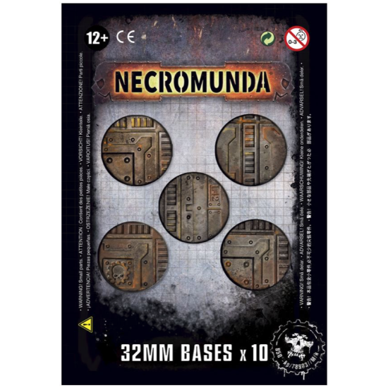 Necromunda: 10 32mm Bases